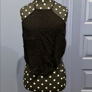 PacSun Black Crop Top size S